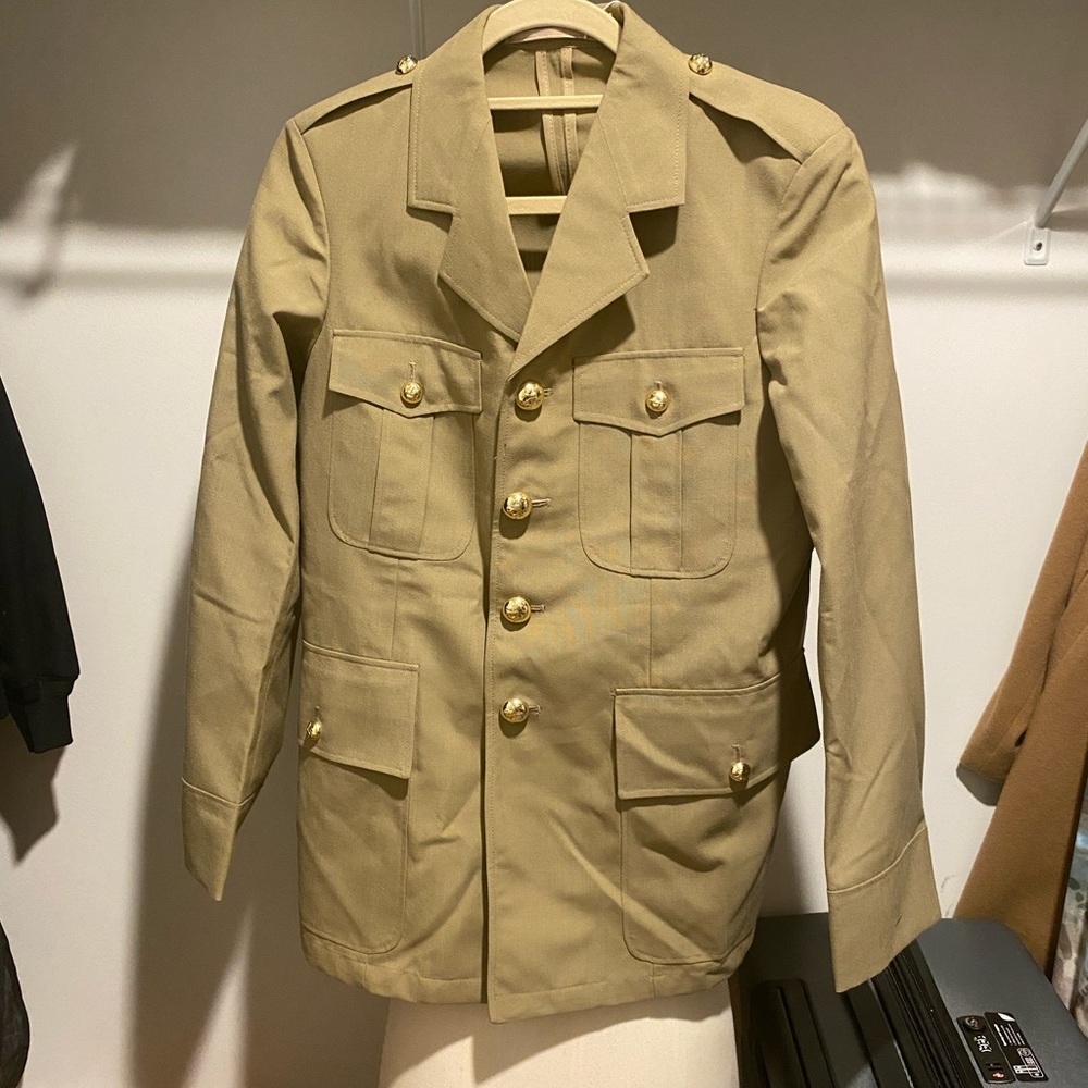 German Vintage Military Jacket Gem